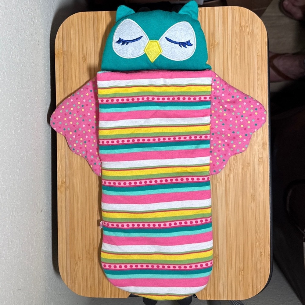 American Girl WellieWishers Owl Sleeping Bag Multicolor Doll‎ Accessory 2017